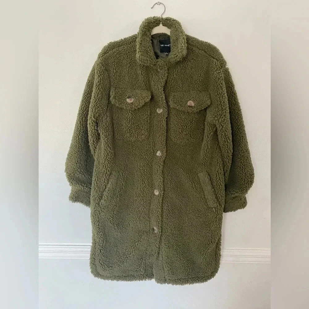 Afghan Coat Pennylane Jacket Cottagecore Granola l Cozy Sherpa St Patrick’s Day